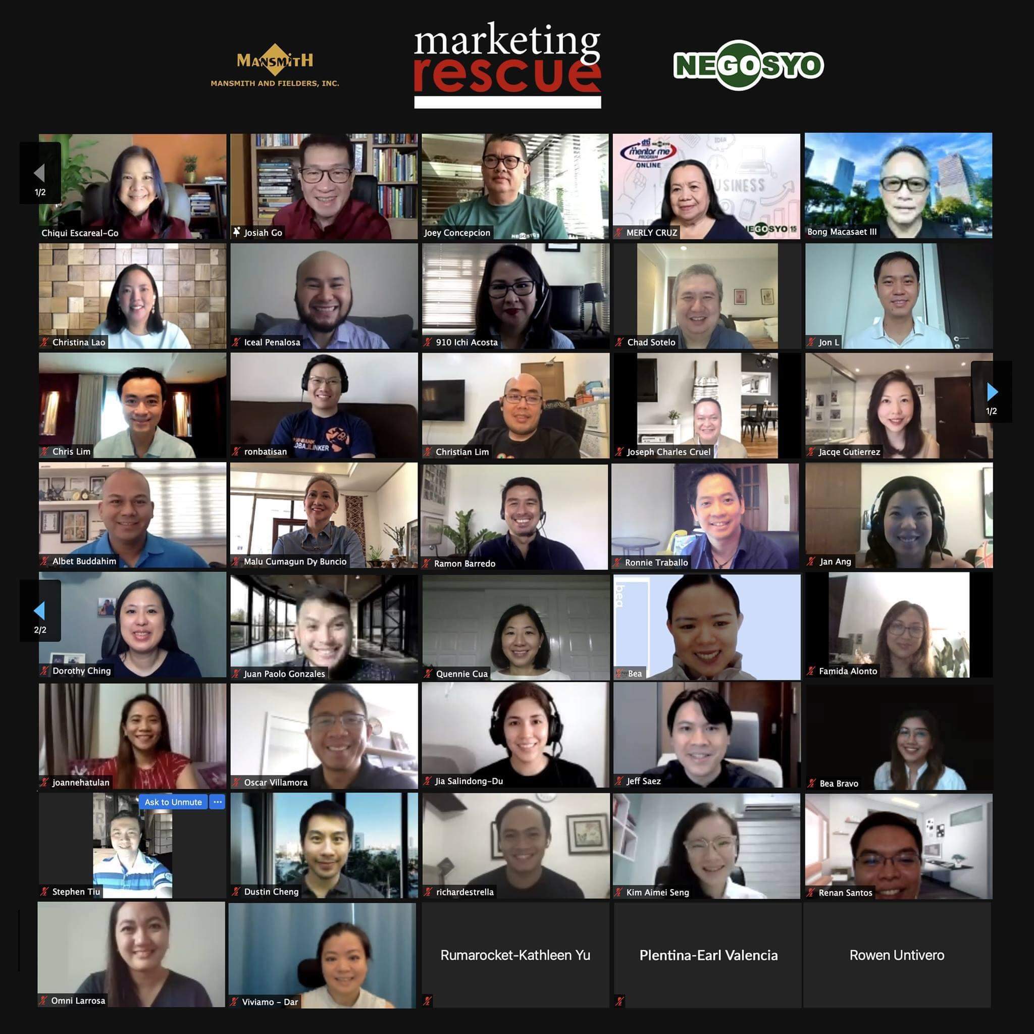 Marketing Rescue: Conversations and Courage for Inspiration