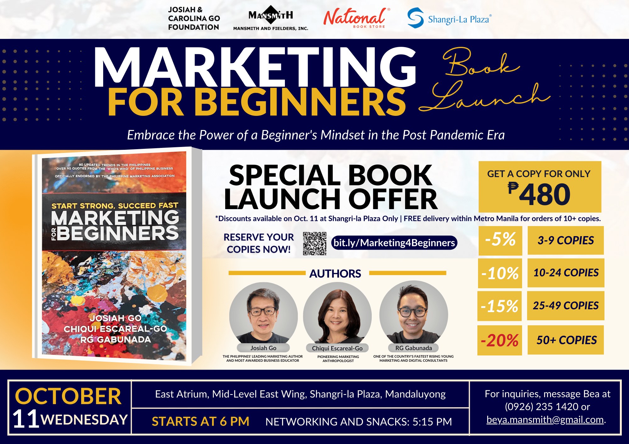 “Marketing for Beginners” Book to be Launched